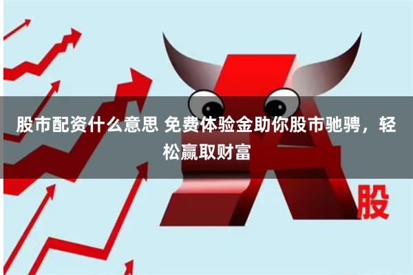 股市配资什么意思 免费体验金助你股市驰骋，轻松赢取财富