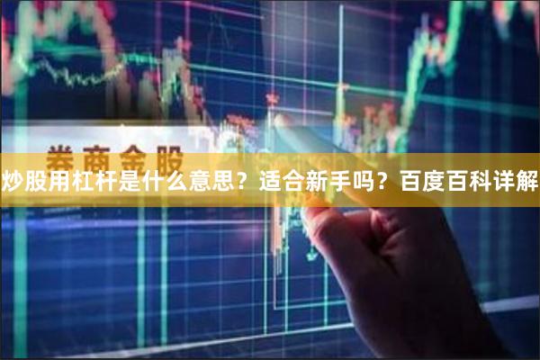 炒股用杠杆是什么意思？适合新手吗？百度百科详解